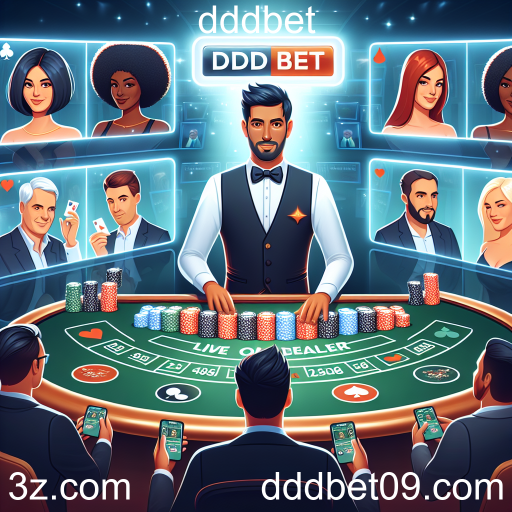 A Experiência Imersiva dos Cassinos Ao Vivo no dddbet